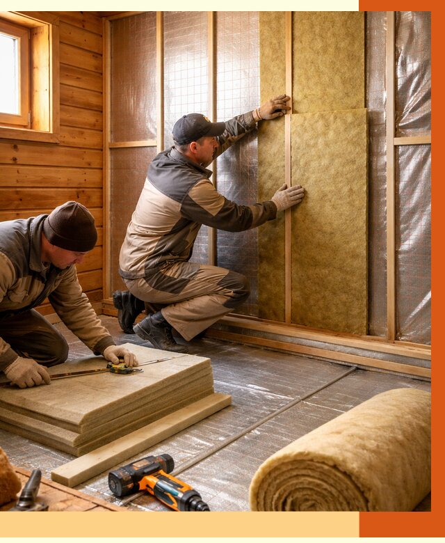 Утепление бани изнутри в Боровичах под ключ от 4378 руб./м² | ТепломастерБрв