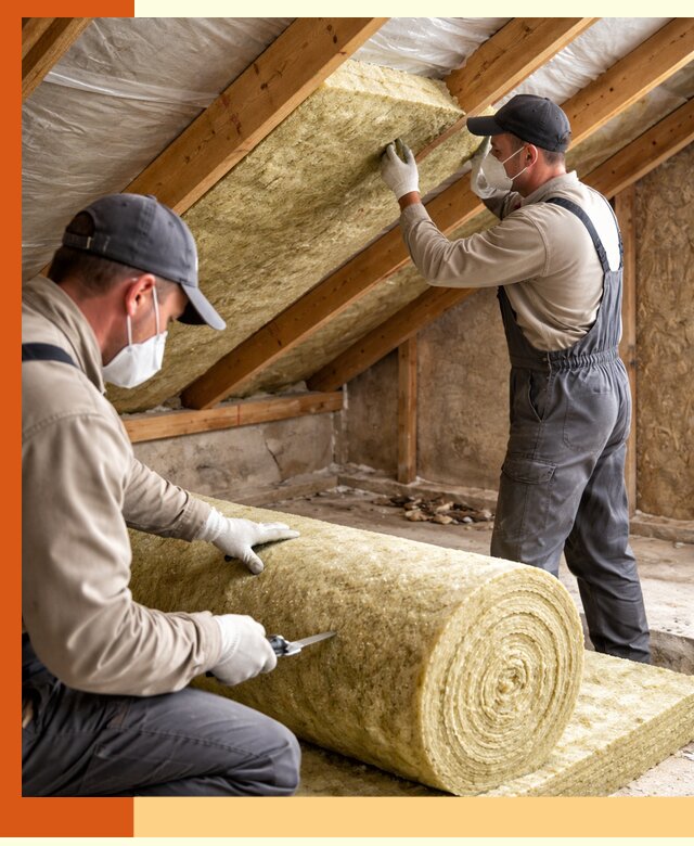 Утепление чердака минватой быстро и качественно в Боровичах