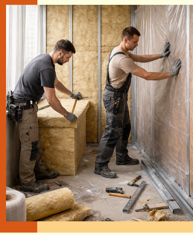 Профессиональное утепление лоджии в Боровичах эффективно и надежно