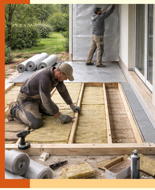 Утепление террасы в Боровичах — тепло и защита круглогодично