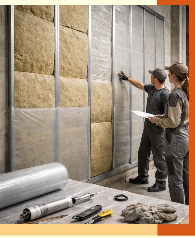 Утепление склада химсырья в Боровичах от 4690 руб. под ключ | ТепломастерБрв