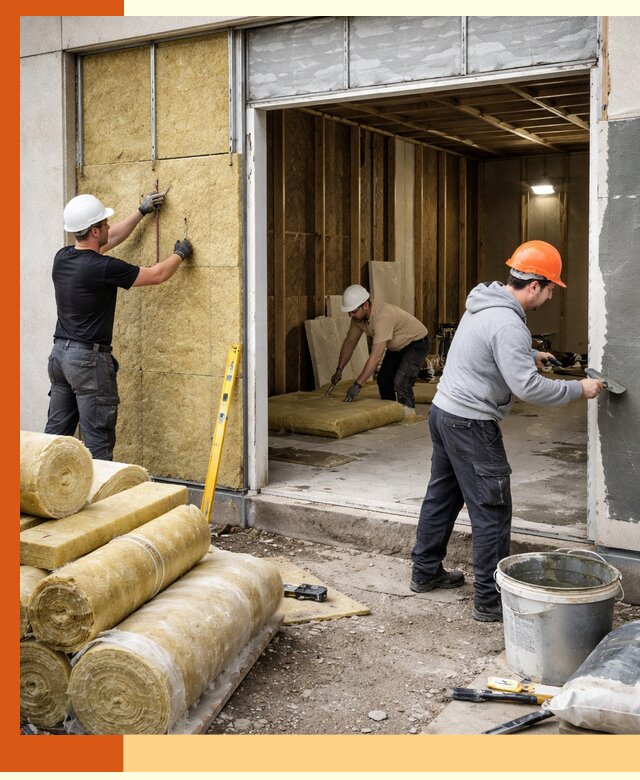 Утепление торгового павильона в Боровичах — качественно и энергоэффективно