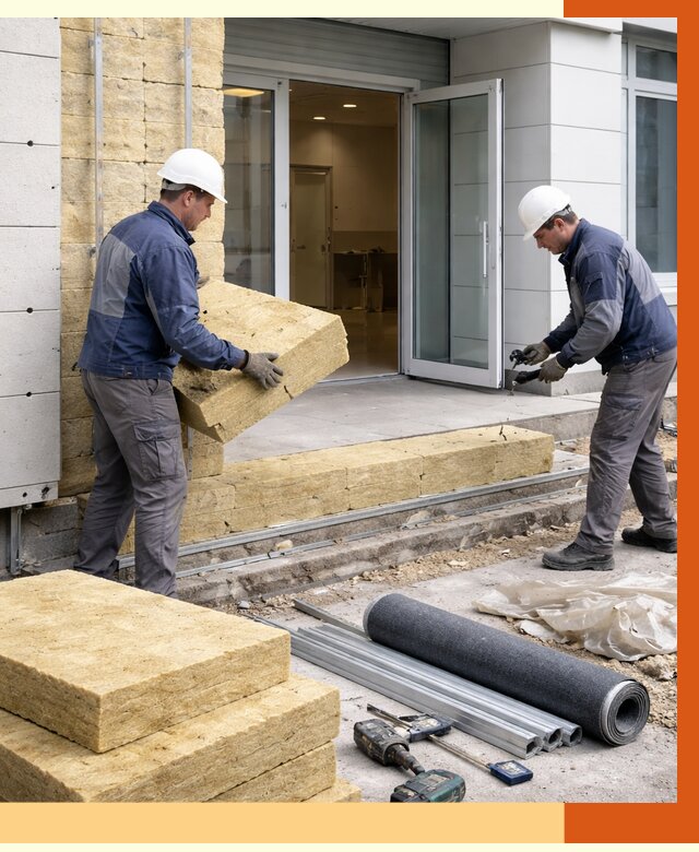 Утепление медицинского центра в Боровичах под ключ от 13029 руб./м² | ТепломастерБрв