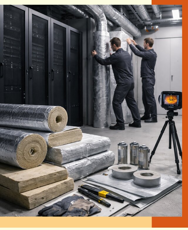 Утепление серверной в Боровичах от 8860 руб./м² — комплексно под ключ | ТепломастерБрв