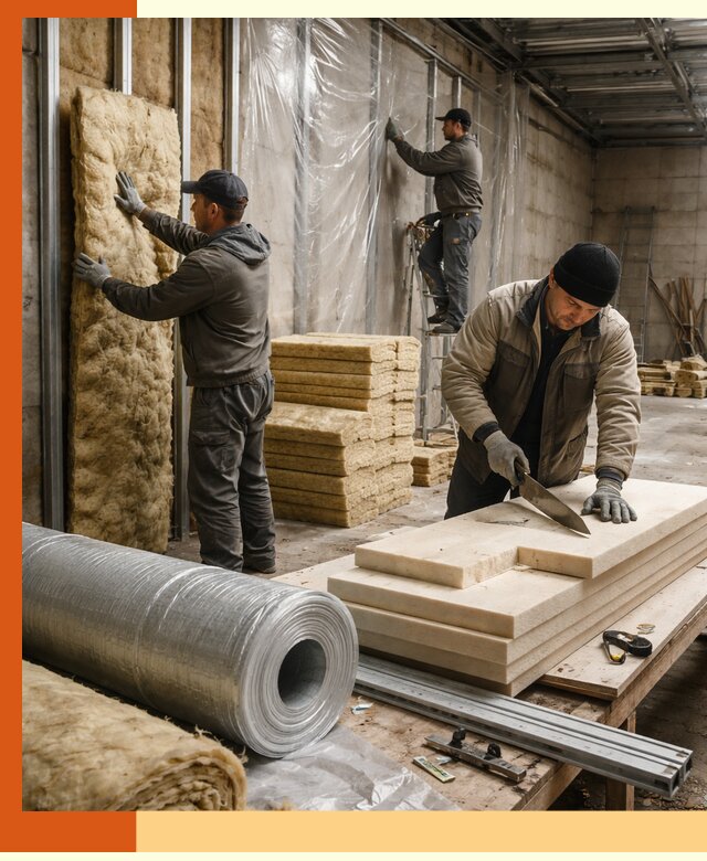 Утепление торгового склада в Боровичах с энергоэффективными решениями