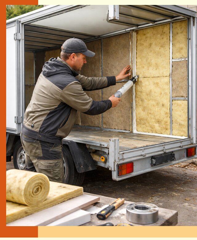 Профессиональное утепление прицепа в Боровичах для любых условий