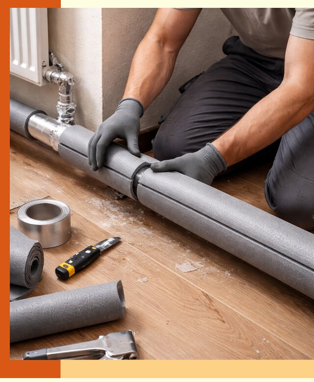 Утепление труб отопления в Боровичах: теплоизоляция и защита сети