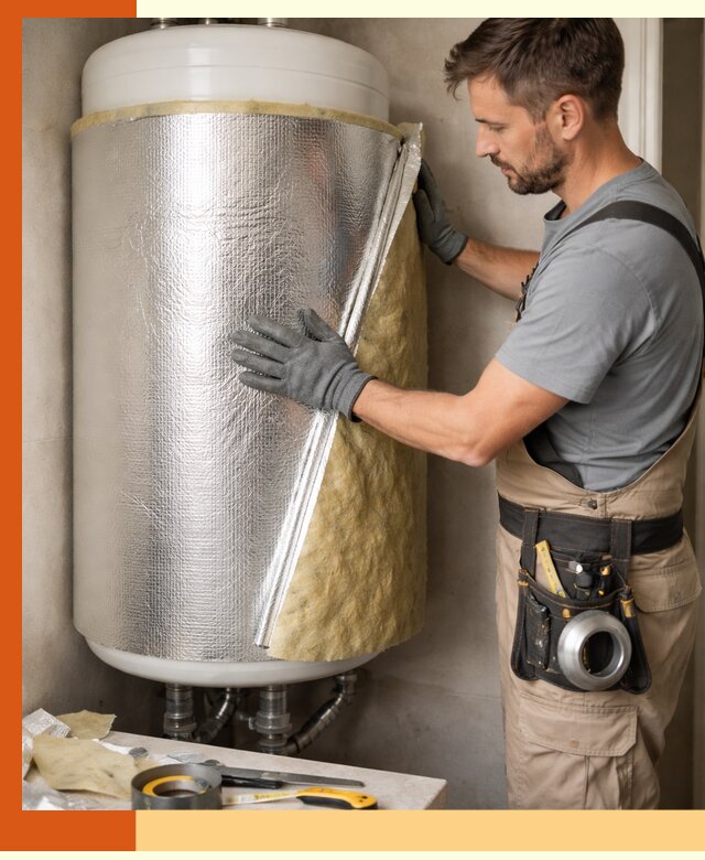 Утепление бойлера в Боровичах для снижения теплопотерь и экономии энергии