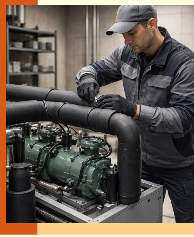 Утепление холодильного агрегата и теплоизоляция в Боровичах