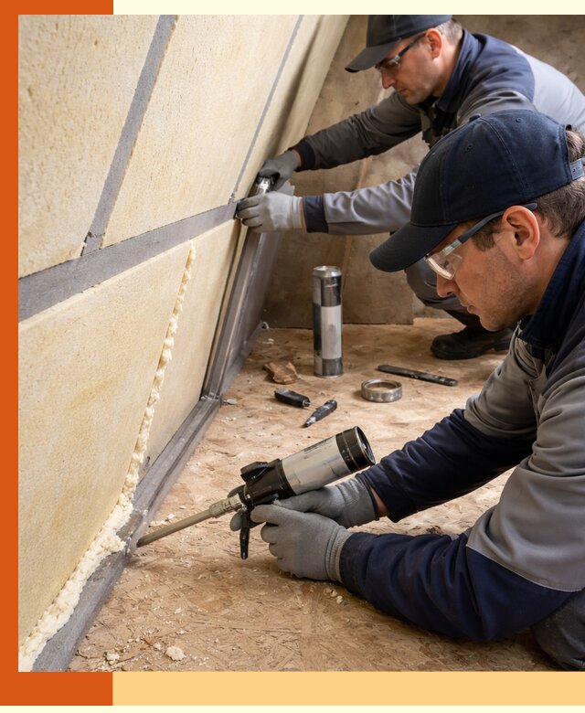 Герметизация стыков ППУ в Боровичах — надежное уплотнение швов