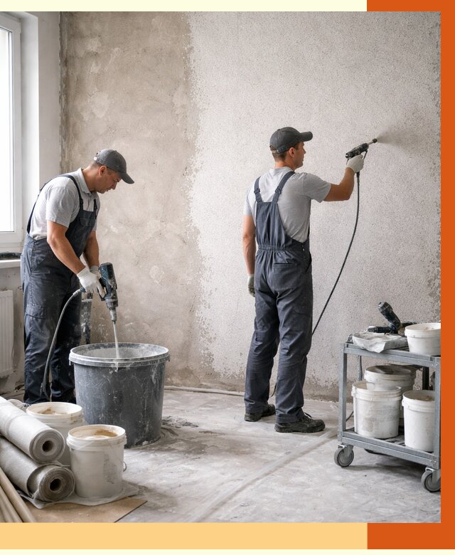 Утепление стен жидкой теплоизоляцией в Боровичах от 4378 руб/м² | ТепломастерБрв