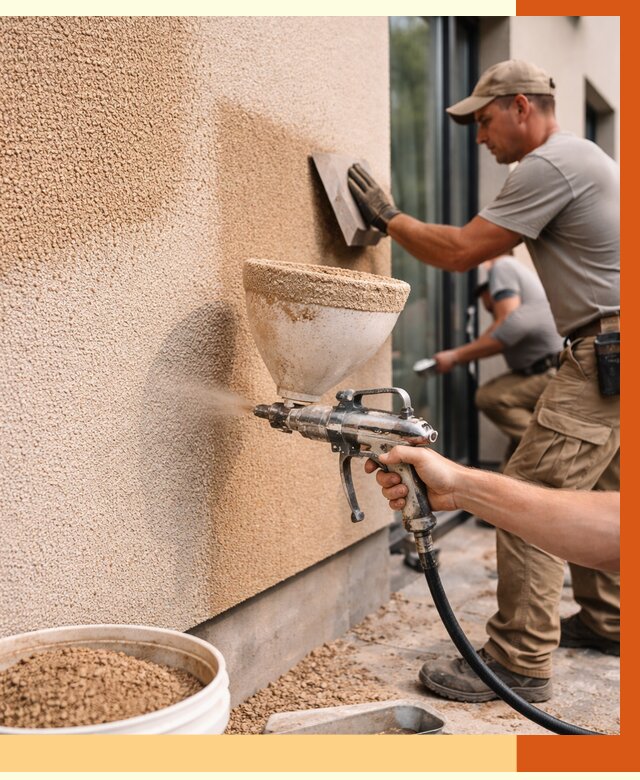 Утепление фасада жидкой пробкой в Боровичах от 5003 руб./м² под ключ | ТепломастерБрв