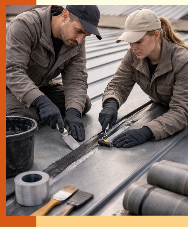 Гидроизоляция фальцевой кровли в Боровичах качественно и надежно