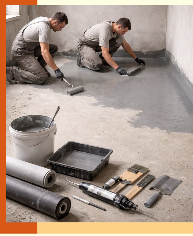 Гидроизоляция пола в Боровичах — надежная защита от влаги и протечек