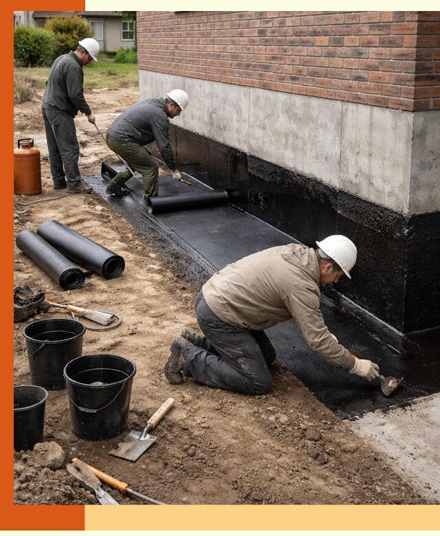 Гидроизоляция фундамента в Боровичах: надежная защита строений