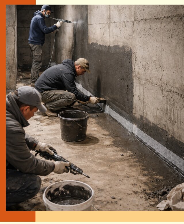 Гидроизоляция подвала в Боровичах — комплексная защита от влаги