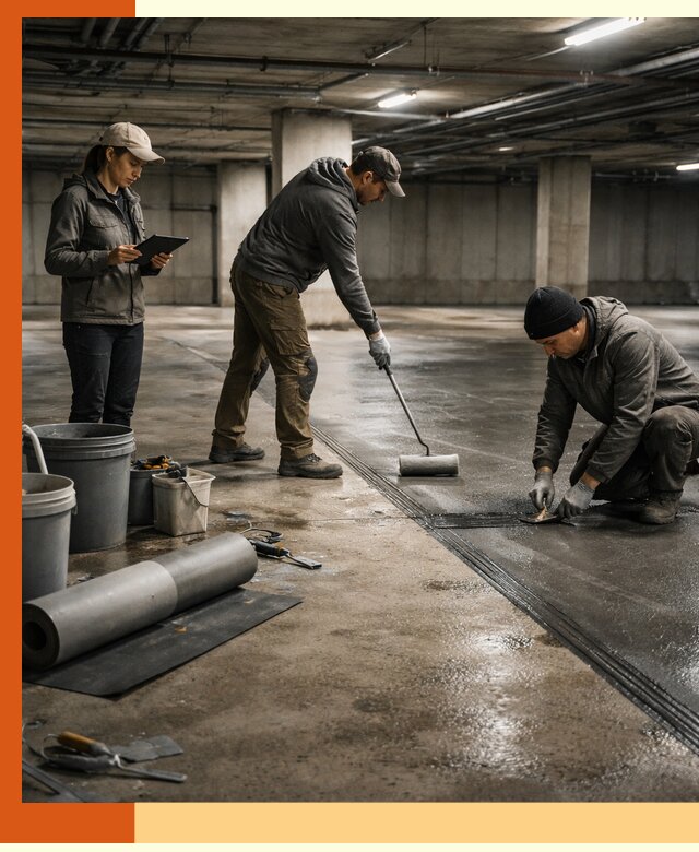 Гидроизоляция паркинга в Боровичах: качественная защита зданий