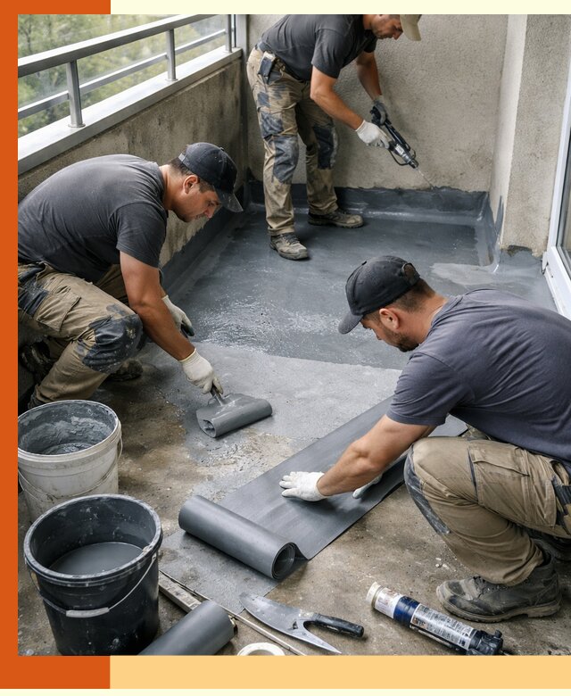 Гидроизоляция балкона в Боровичах: надежная защита от протечек