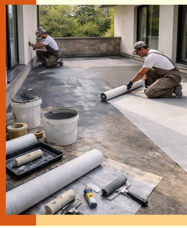 Гидроизоляция террасы в Боровичах — надежная защита от влаги и протечек