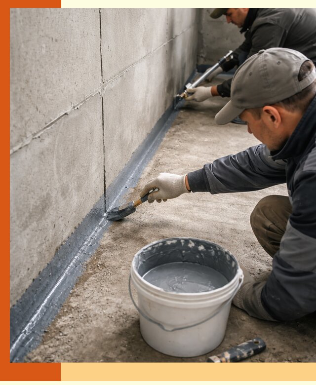 Гидроизоляция швов зданий и конструкций в Боровичах