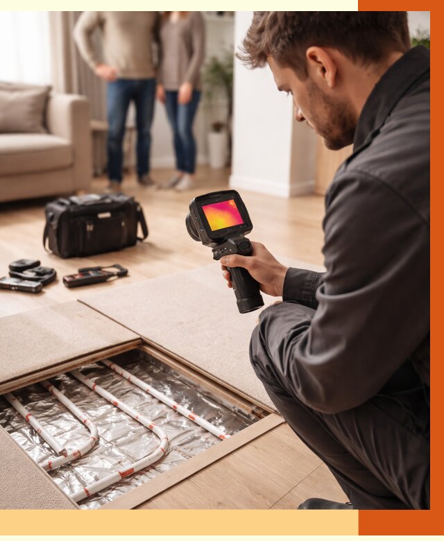 Тепловизионное обследование теплого пола в Боровичах от 4690 руб. — ТепломастерБрв