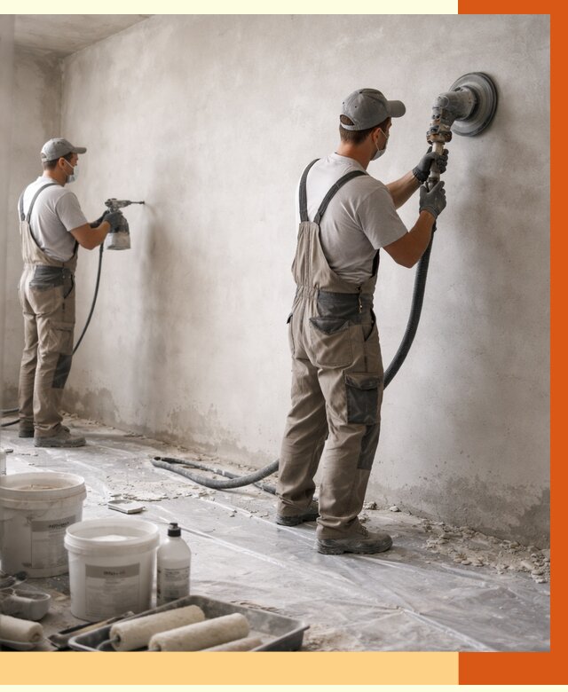 Подготовка поверхности под напыление в Боровичах от 1251 руб. — ТепломастерБрв