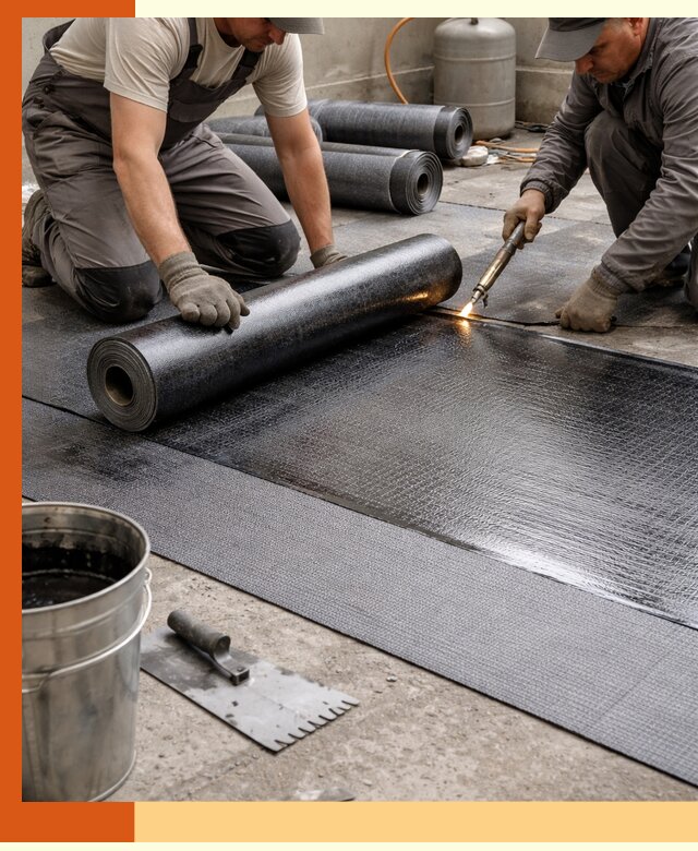 Монтаж гидроизоляционной мембраны в Боровичах для зданий и конструкций