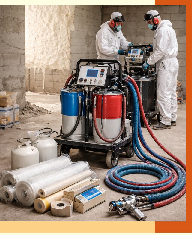 Аренда установки для напыления ППУ в Боровичах от 36481 руб. | ТепломастерБрв