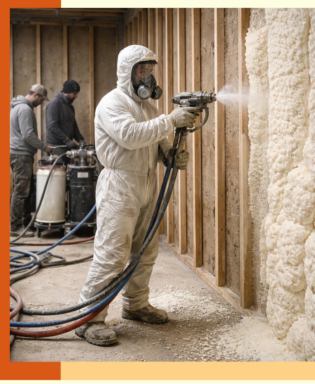 Обучение напылению ППУ: курсы для специалистов в Боровичах